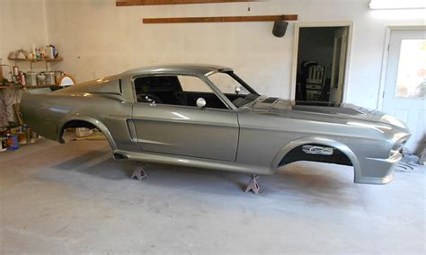 1968 sheet metal new body fastback|1968 Ford Mustang Fastback Body Shell .